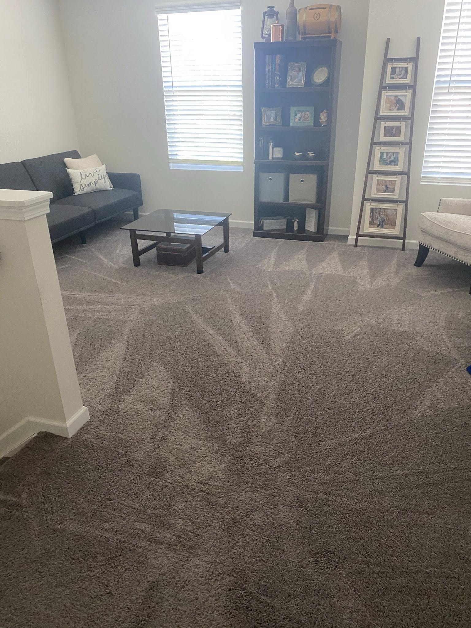 Clean living room